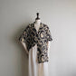 90s Printed Sheer Shirt Made in Italy