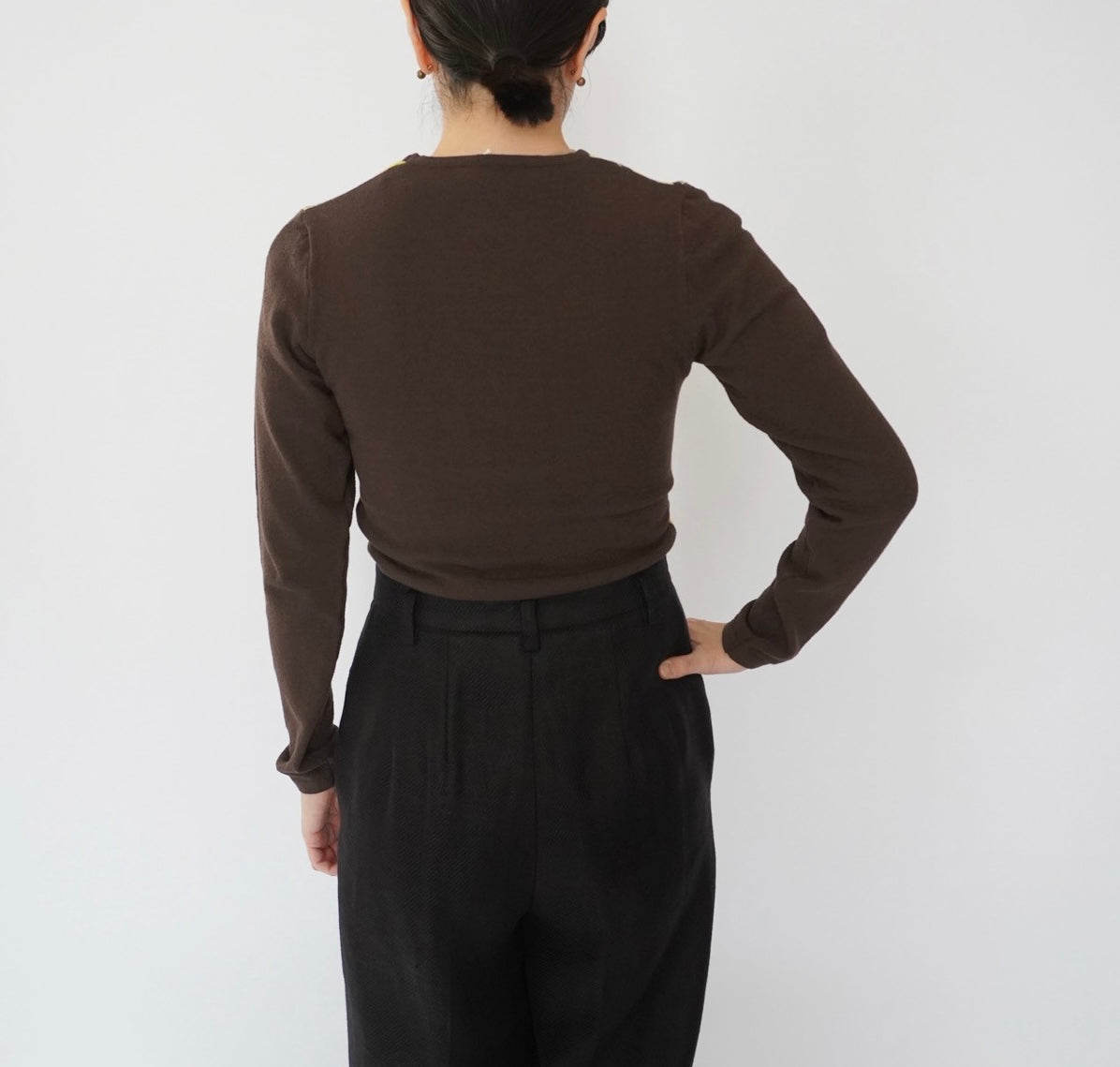 90s Italy Striped Top