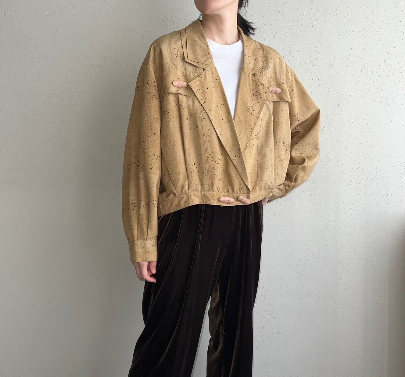 90s Silk Design Jacket