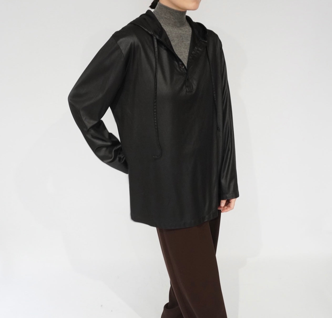 90s Hooded Blouse