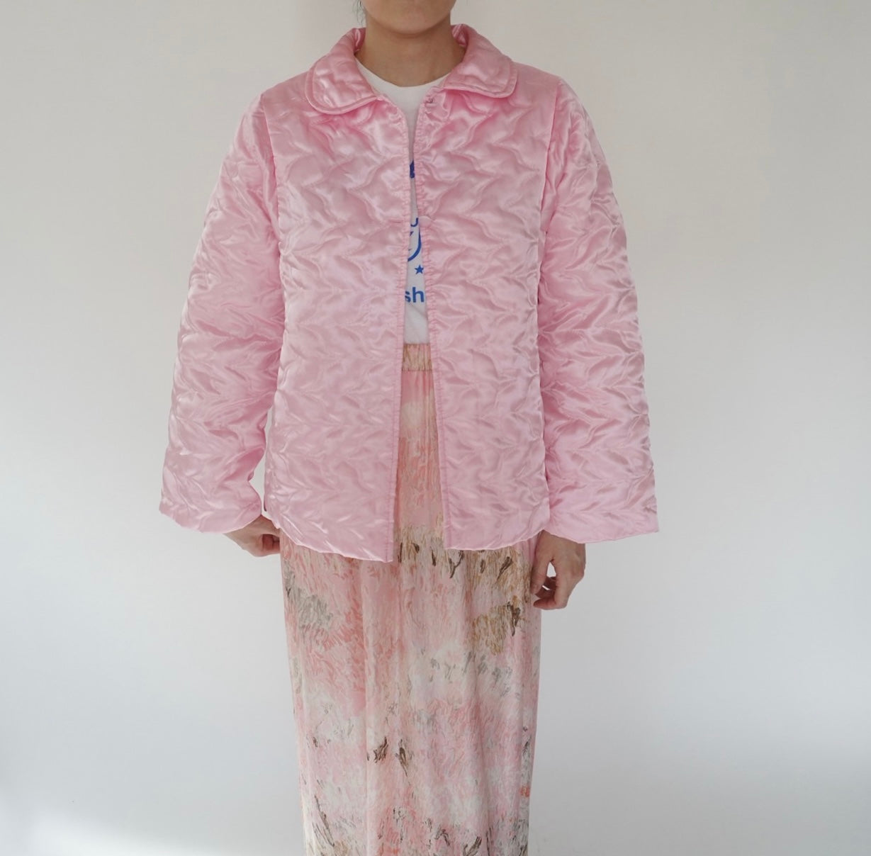 90s Quilted Light Jacket