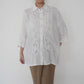 90s Linen Lace Shirt Made in Italy