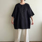 90s Oversized Linen Top