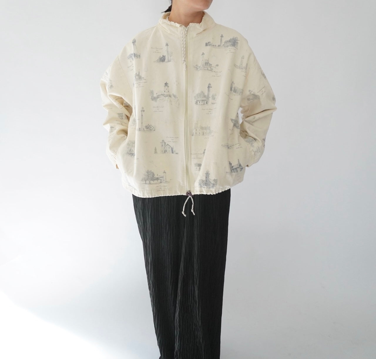90s Printed Jacket