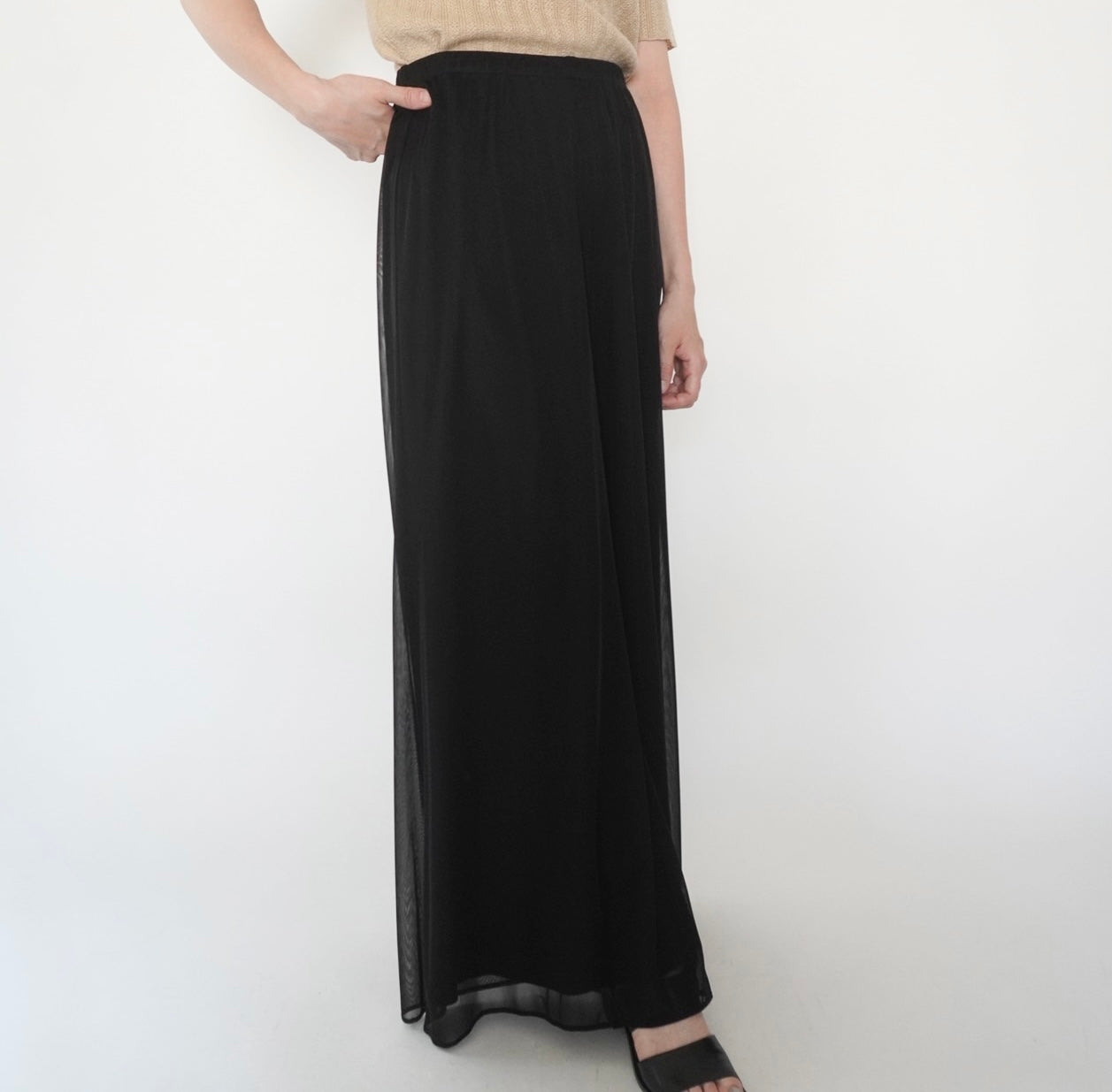90s Design Sheer Pants Made in USA