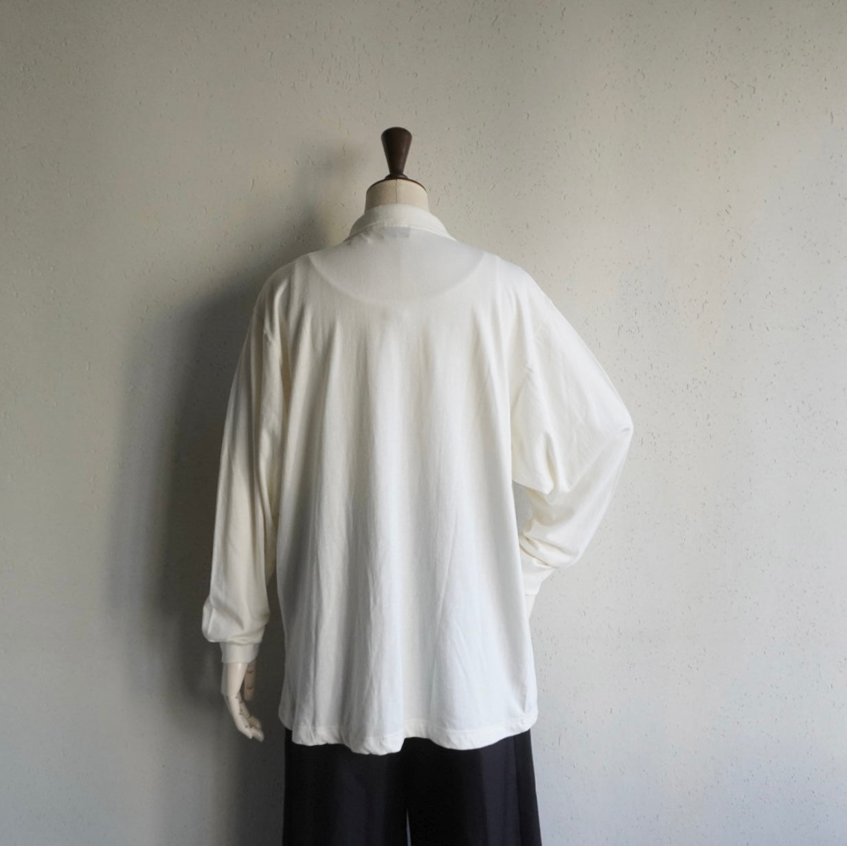 90s Ivory Cotton Top