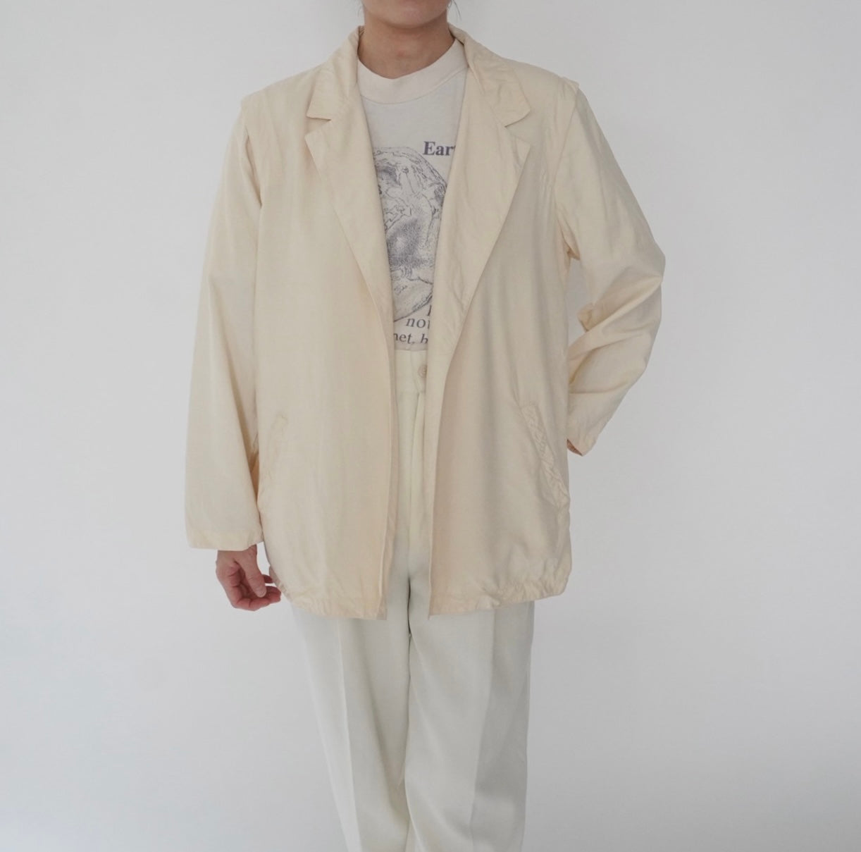 90s Silk Light Jacket