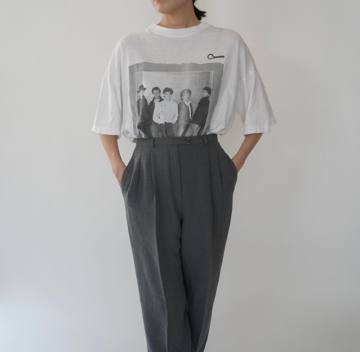 90s EURO Photo Printed T-shirt