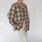 90s Plaid Shirt Jacket