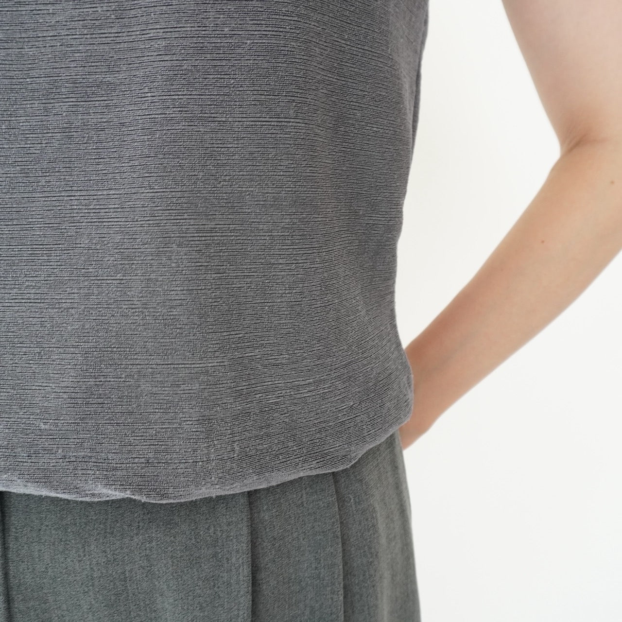 90s Hi Neck Design Top Made in USA