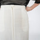 80s EURO Double Zip Design Skirt