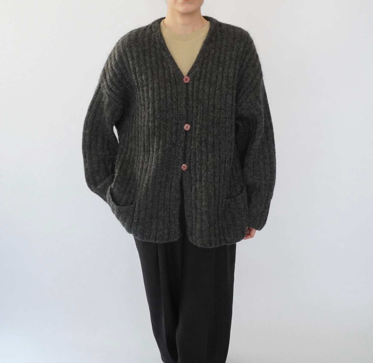90s Mohair Knit Cardigan