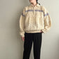 80s Zipped Wool Knit Made in Italy