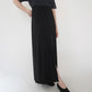 90s Black Skirt Made in USA
