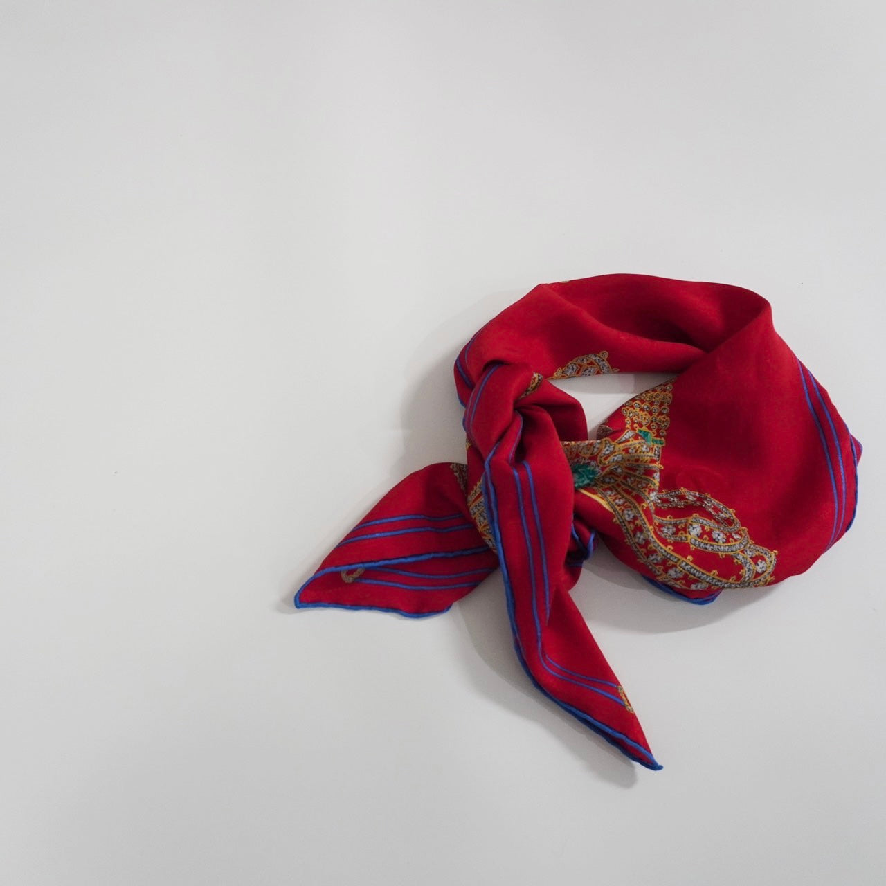 "Cartier" Silk Scarf Made in Italy
