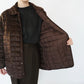 90s Velour Quilted Jacket Made in Italy
