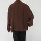 90s Design Brown Jacket