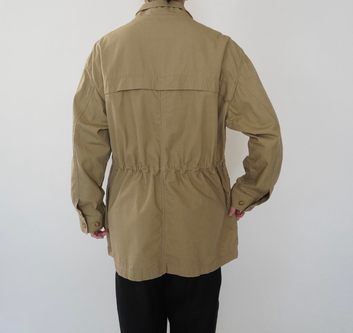 " LL Bean " Cotton  Military Jacket
