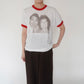 80s Photo Printed T-shirt Made in USA