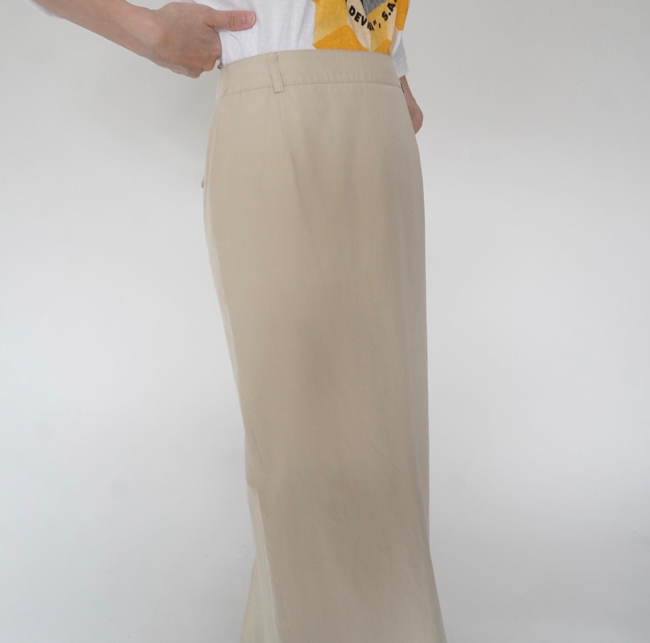 90s EURO Slit Skirt