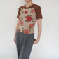 90s Floral Print Camisole Top