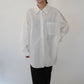 90s Embroidery Collar Shirt