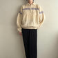 80s Zipped Wool Knit Made in Italy