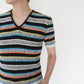 90s Striped Top Made in Italy