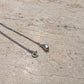 ”Tiffany & Co.” Silver Teardrop Necklace