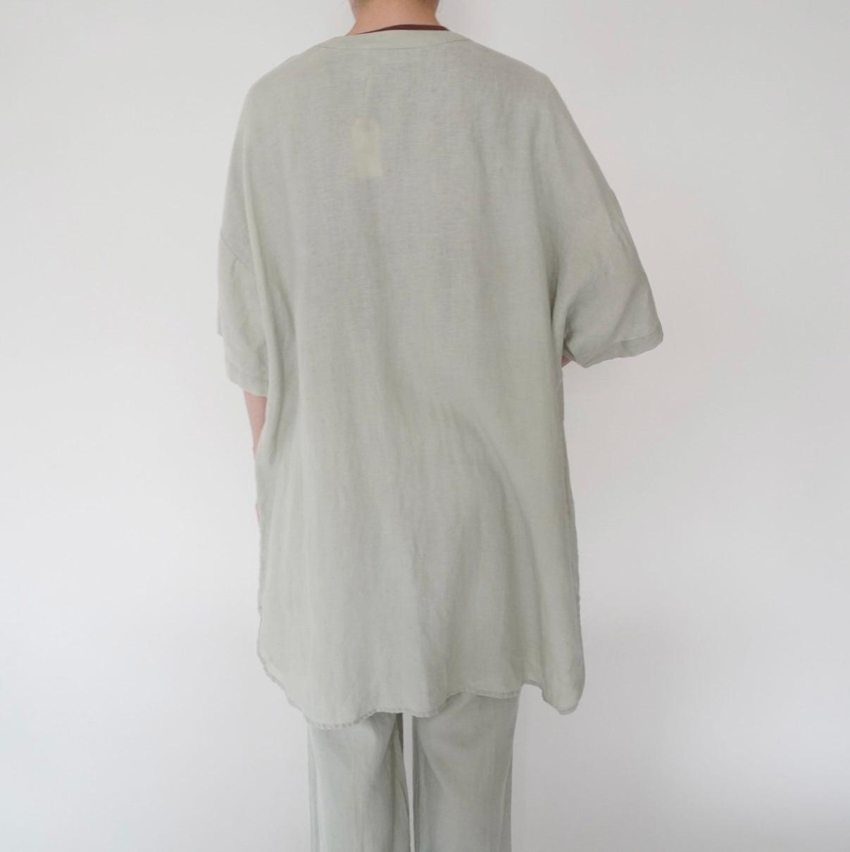 90s Sage Green Two-Piece Suit