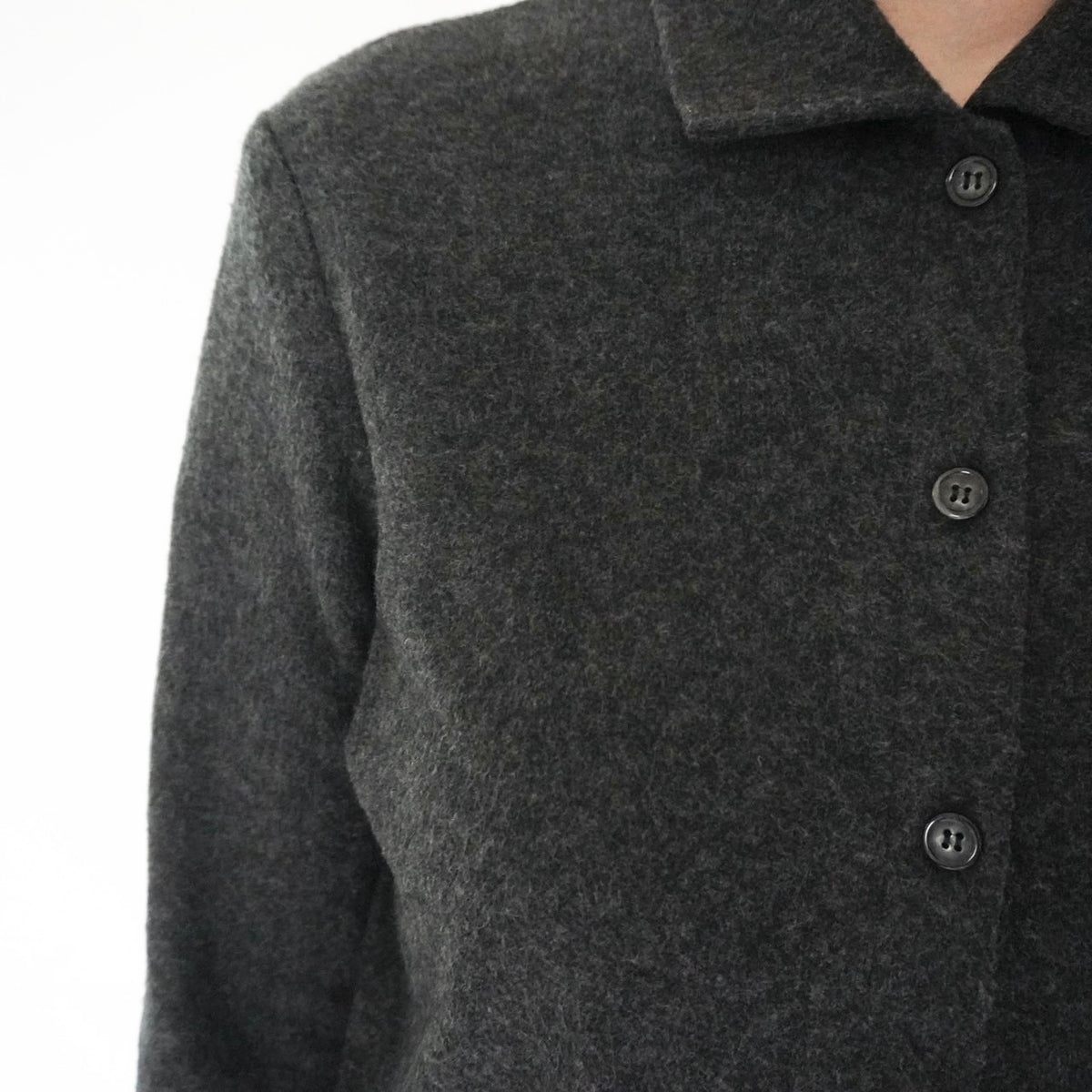 90s C.Gray Cropped Shirt Made in USA