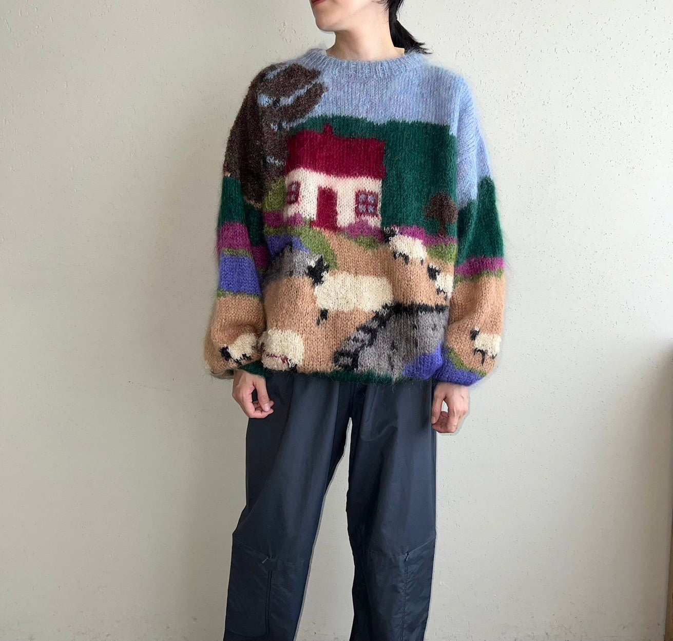 90s Design Mohair Knit