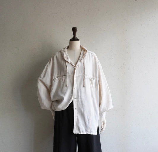 90s Hooded Shirt Made in Italy