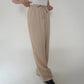 90s Beige Wide Pants