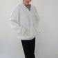 90s "Russell Athletic" Hooded Zip Sweater Made in USA