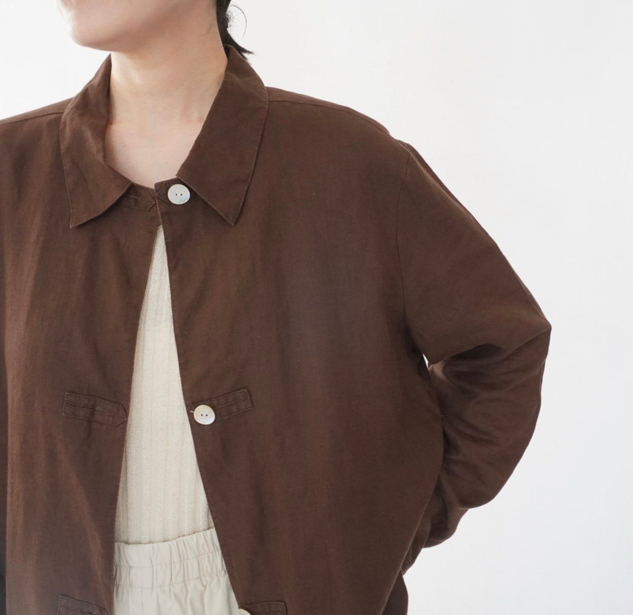 90s Linen Shirt