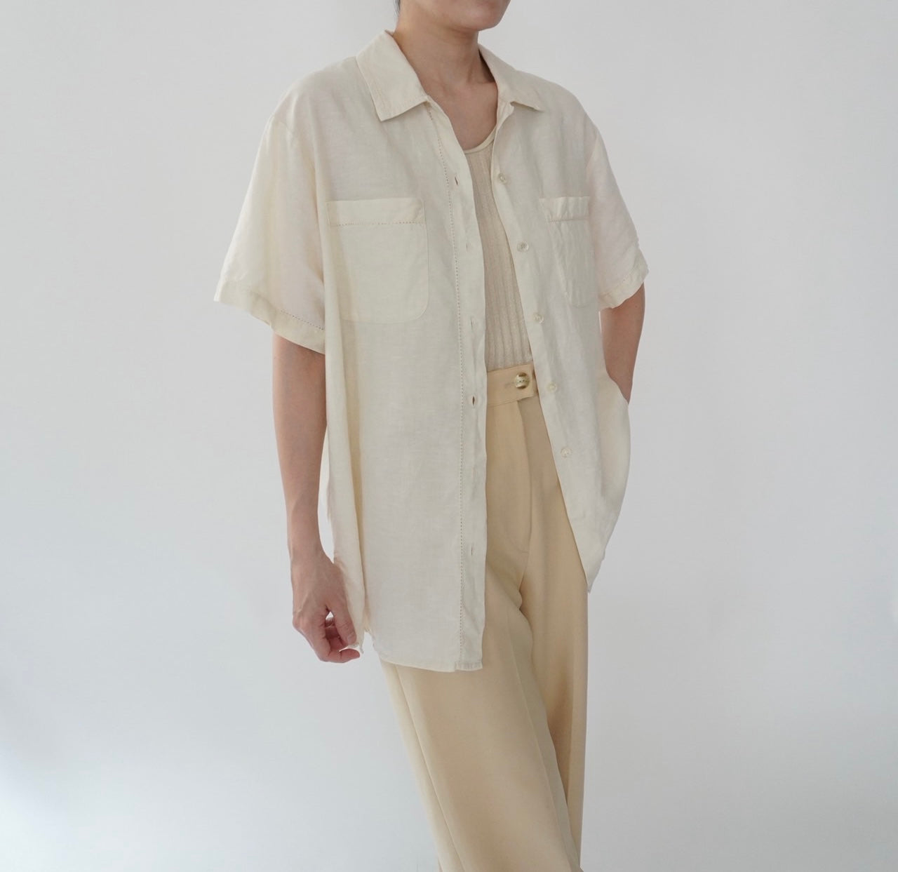 90s Linen Shirt
