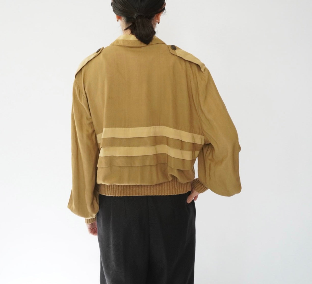 80s Silk Design Top