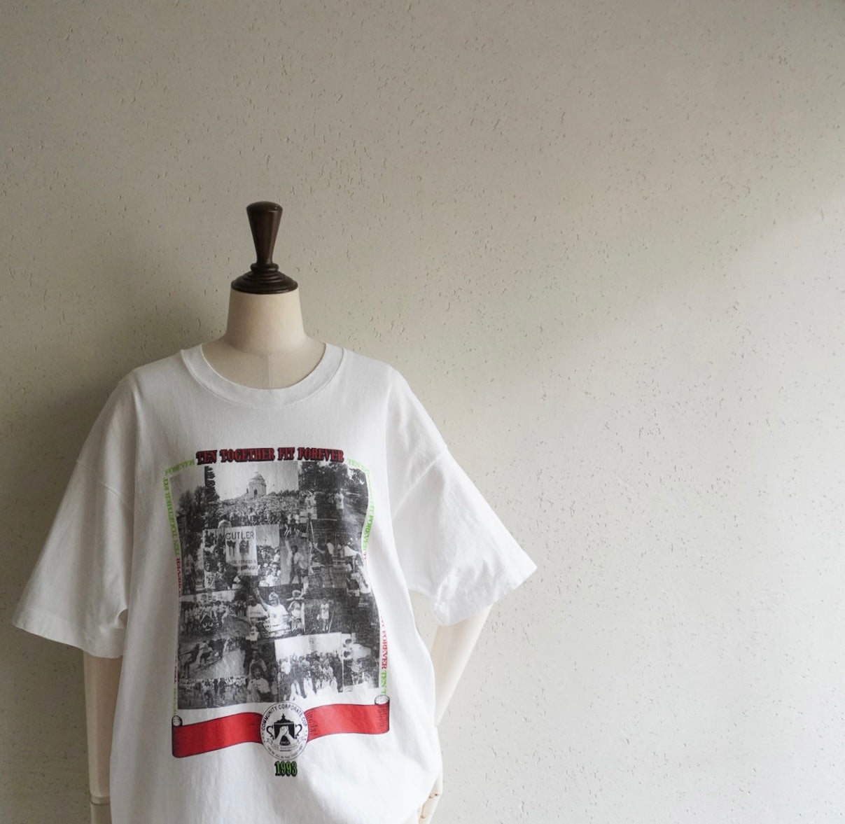 90s Photo Printed T-shirt Made in USA