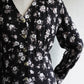 90s Floral Printed Maxi Dress Made in UK