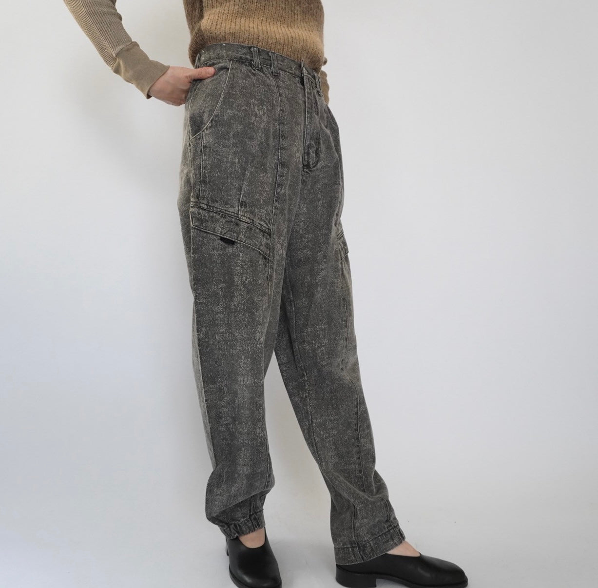 90s Design Wide Denim