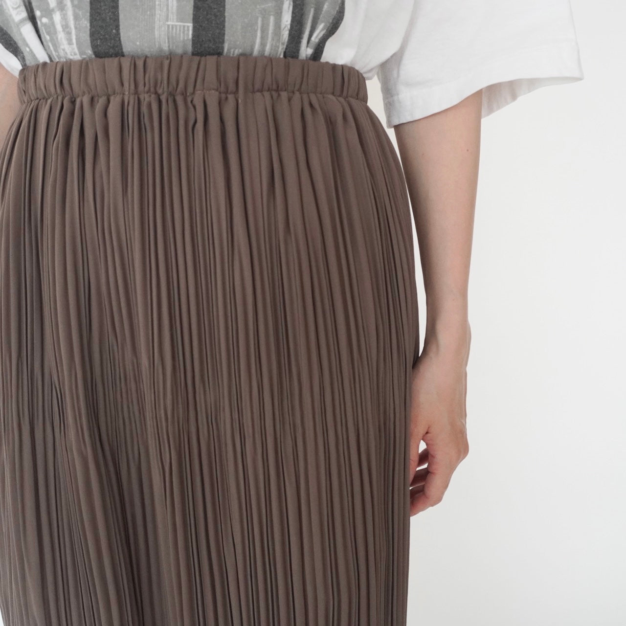 90s Pleated Design Skirt Made in USA
