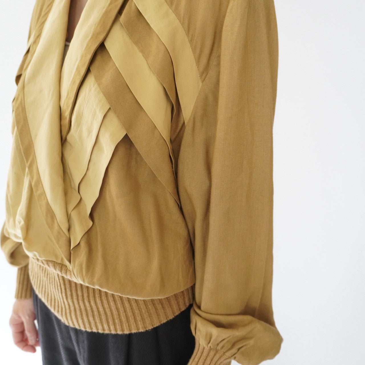 80s Silk Design Top