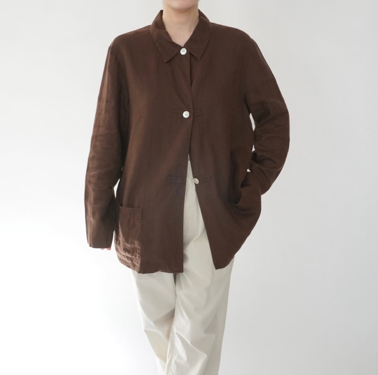 90s Linen Shirt