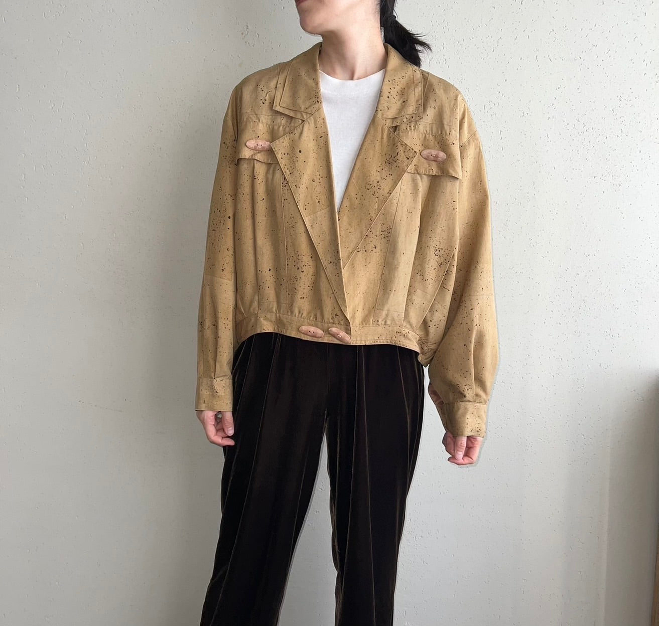 90s Silk Design Jacket