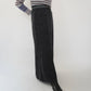 90s EURO Ribbed Knit Maxi Skirt