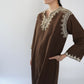 80s Embroidery Dress