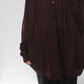 70s Brown Design Top