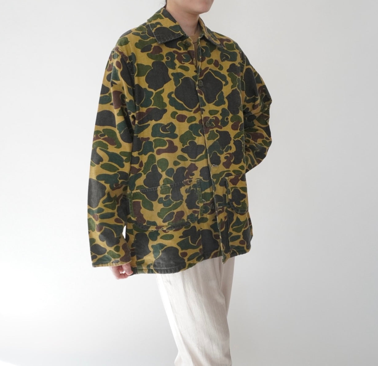70s Camouflage Jacket Made in USA