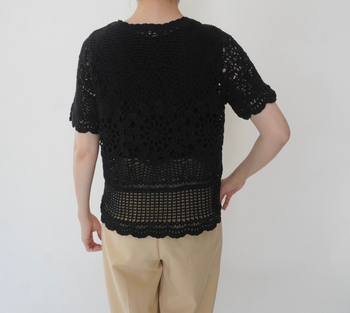 90s Crochet Top